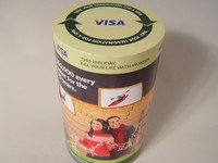 Visa Circular Counter-Top Display Image